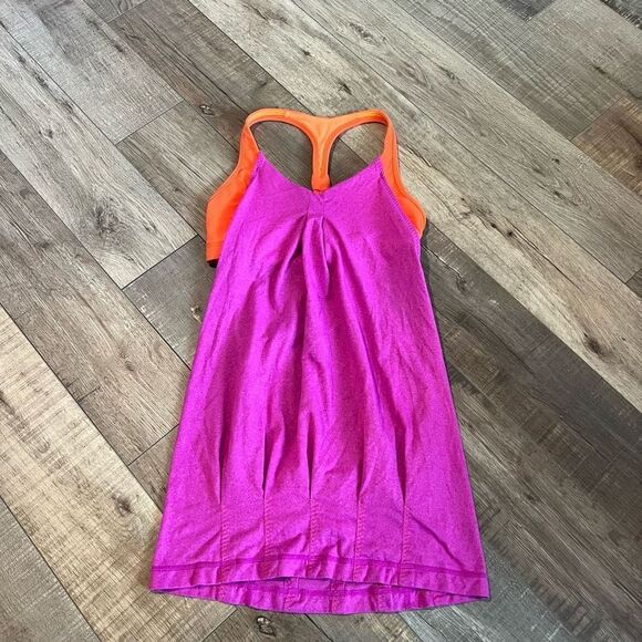 Lululemon Practice Freely Tank Heathered Ultra
Violet / Dazzling size 4 - Picture 1 of 6